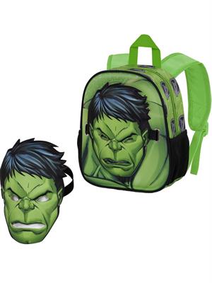 ZAINO ASILO HULK 3D MASCHERA