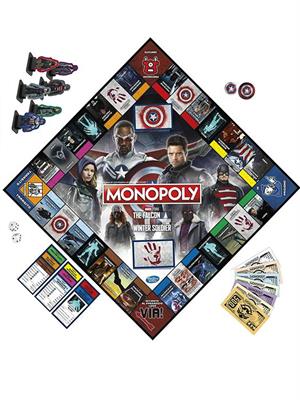 MONOPOLY MARVEL FALCON E WINTER SOLDIER