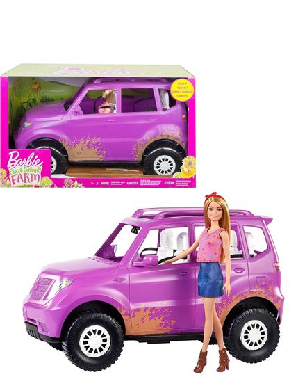 BARBIE GHT18 SUV C/BAMBOLA