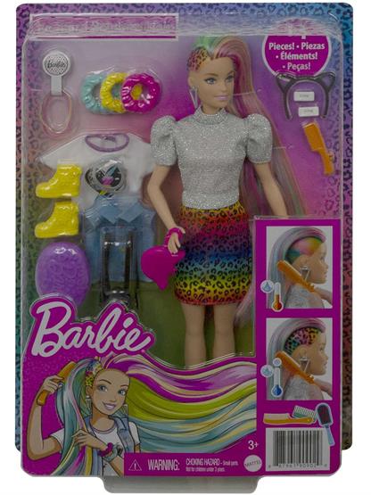 BARBIE CAPELLI MULTICOLOR GRN81