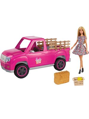 BARBIE FATTORIA PICKUP+BARBIE INCLUSA