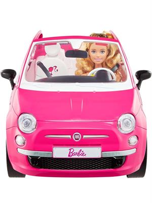 BARBIE IN FIAT 500