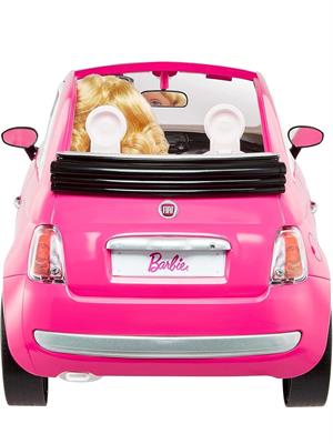 BARBIE IN FIAT 500