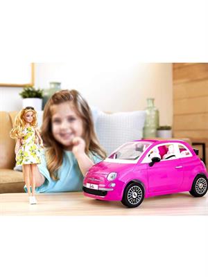 BARBIE IN FIAT 500