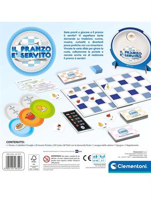 CLEMENTONI GIOCO IL PRANZO E' SERVITO