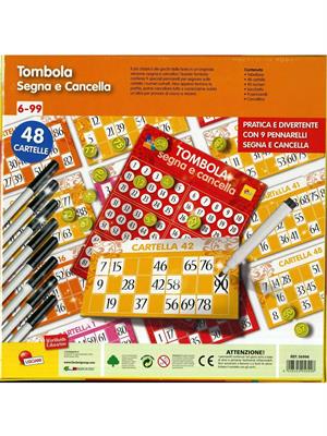 TOMBOLA SEGNA E CANCELLA LISCIANI