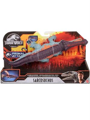 JURASSIC WORLD - SARCOSUCHUS MEGA MORSO 40CM GJP32