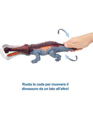 JURASSIC WORLD - SARCOSUCHUS MEGA MORSO 40CM GJP32