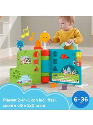 FISHER PRICE LIBRO GIGANTE ATTIVITA'