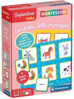 TOMBOLA DELLE IMMAGINI MONTESSORI - BABY CLEMENTONI