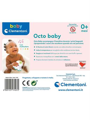 BABY OCTOPUS LUCI/SUONI BABY CLEMENTONI