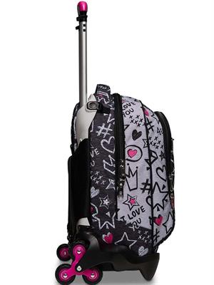 SEVEN TROLLEY 3WD ZIPPER GLAMY GIRL 23/24