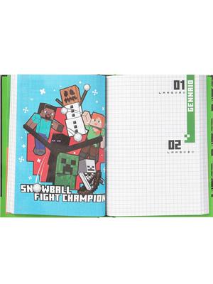 DIARIO STANDARD 12 MESI MINECRAFT GREEN